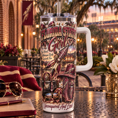 Florida State Girl 40oz Tumbler