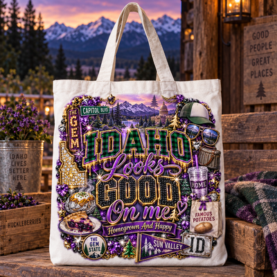 Idaho Looks Good On Me Tote Bag