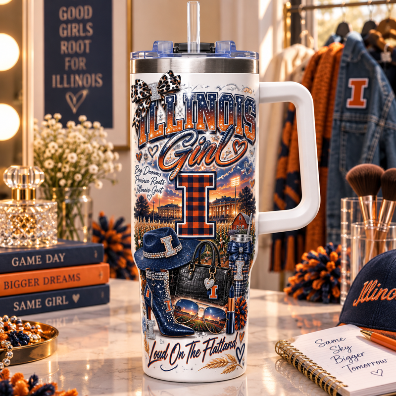 Illinois Girl 40oz Tumbler