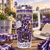 Kansas State Girl 40oz Tumbler