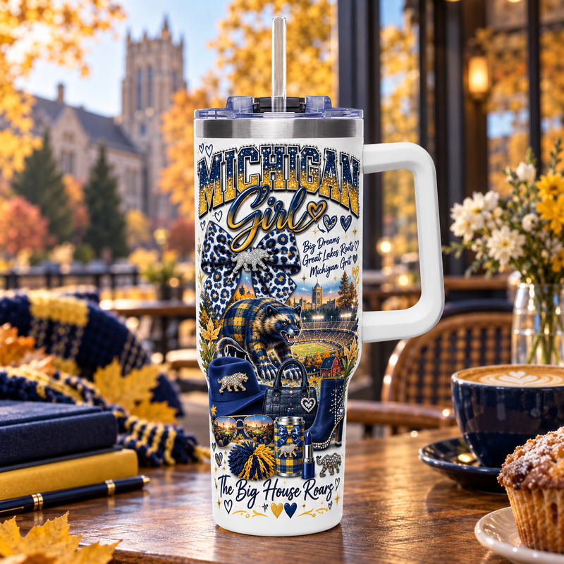 Michigan Girl 40oz Tumbler