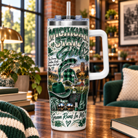 Michigan State Girl 40oz Tumbler