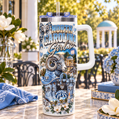 North Carolina Girl 40oz Tumbler