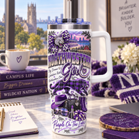 Northwestern Girl 40oz Tumbler