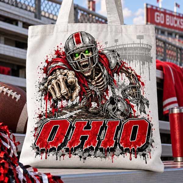 Ohio State Undead Mascot Tote Bag