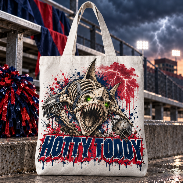Ole Miss Undead Mascot Tote Bag