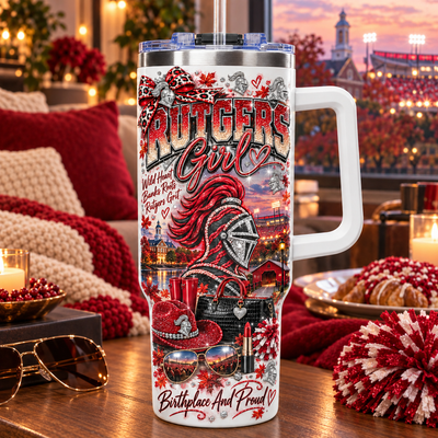 Rutgers Girl 40oz Tumbler