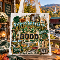 Vermont Looks Good On Me Tote Bag