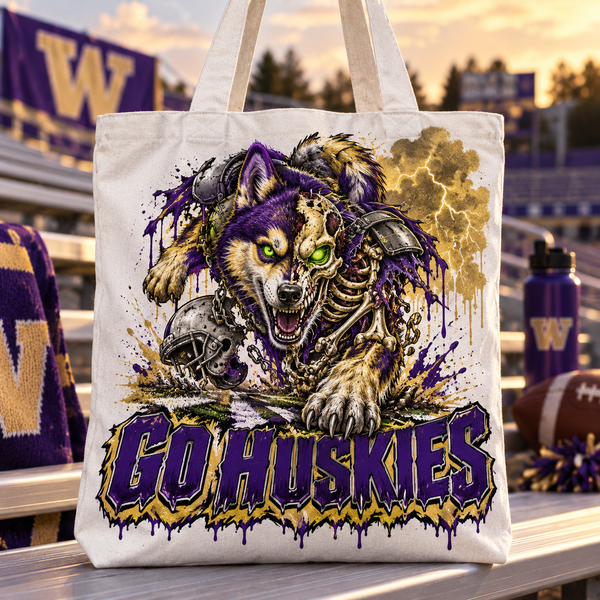 Washington Undead Mascot Tote Bag